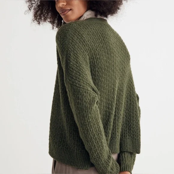 MADEWELL - Mayfair Sweater Cardigan Size Small - Picture 3 of 10